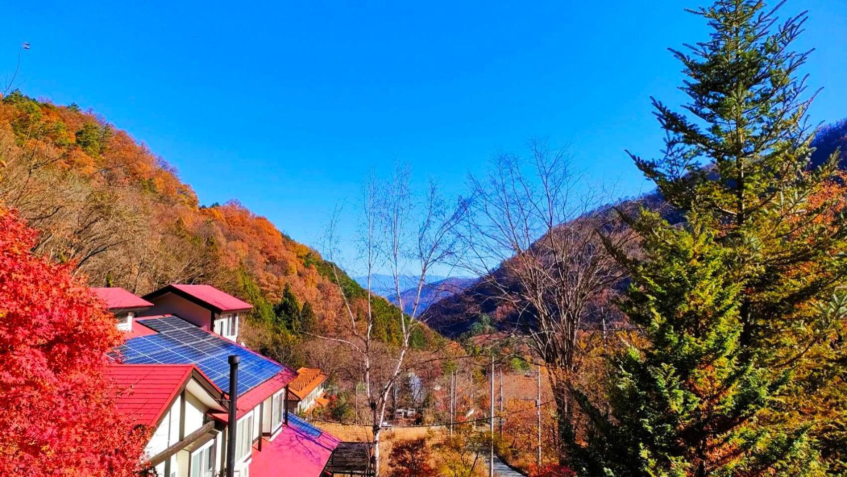 Sora No Uta Acomodação com café da manhã Minami Alps Exterior foto